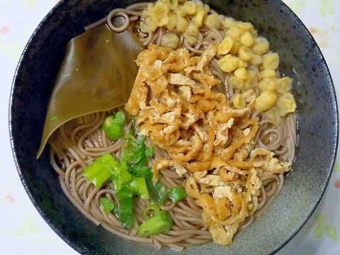 タヌキ蕎麦